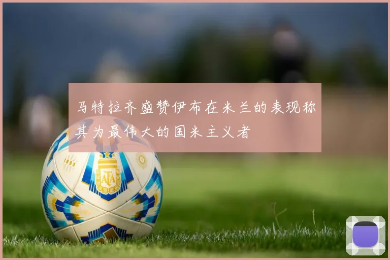 马特拉齐盛赞伊布在米兰的表现称其为最伟大的国米主义者